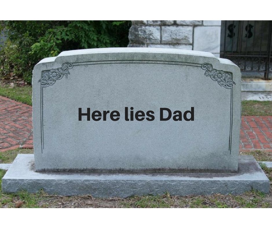 Here liesDad