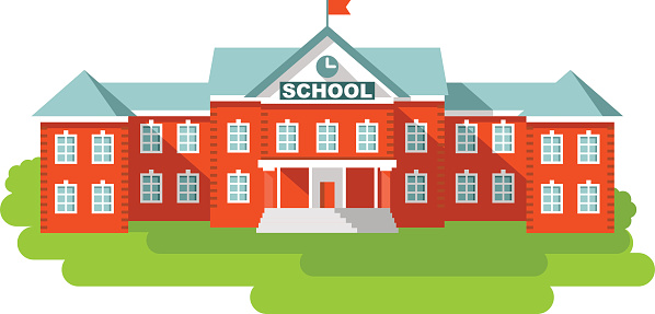 lg school building clipart